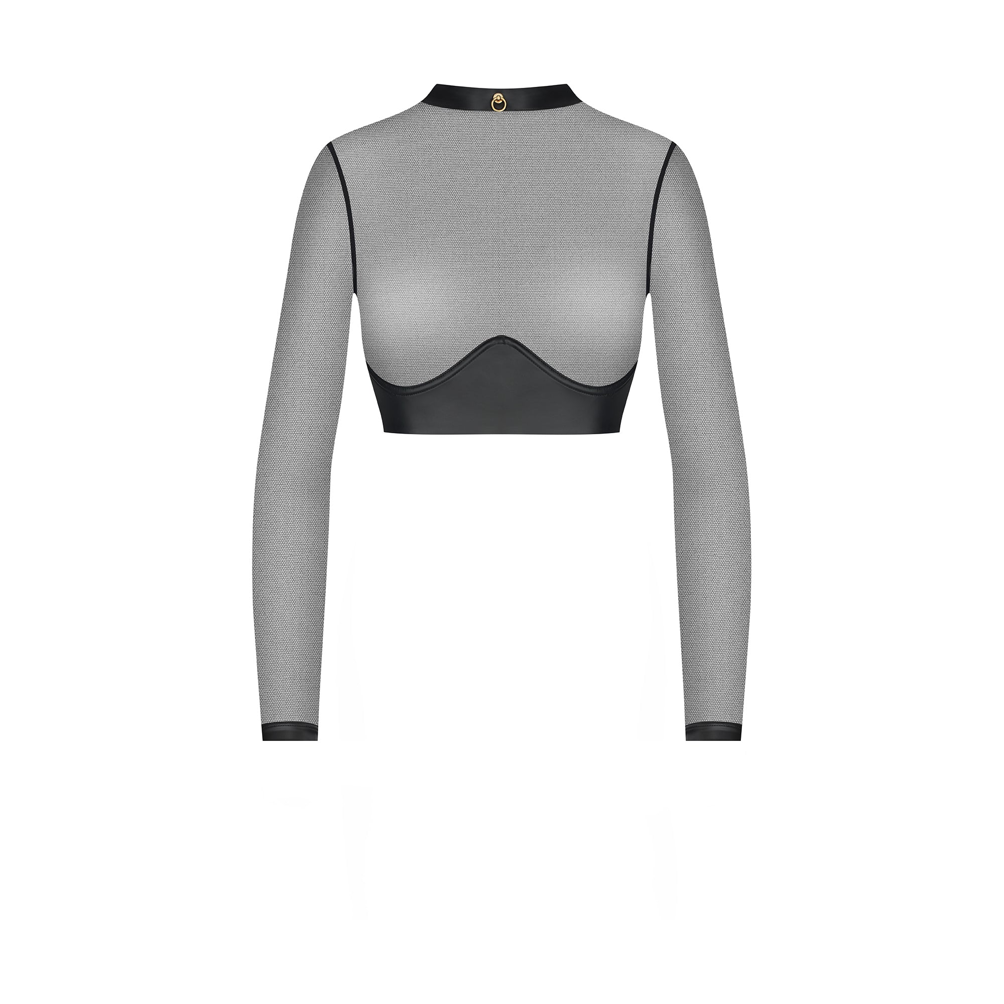 CHAMBRE NOIRE TOP A MANICHE LUNGHE