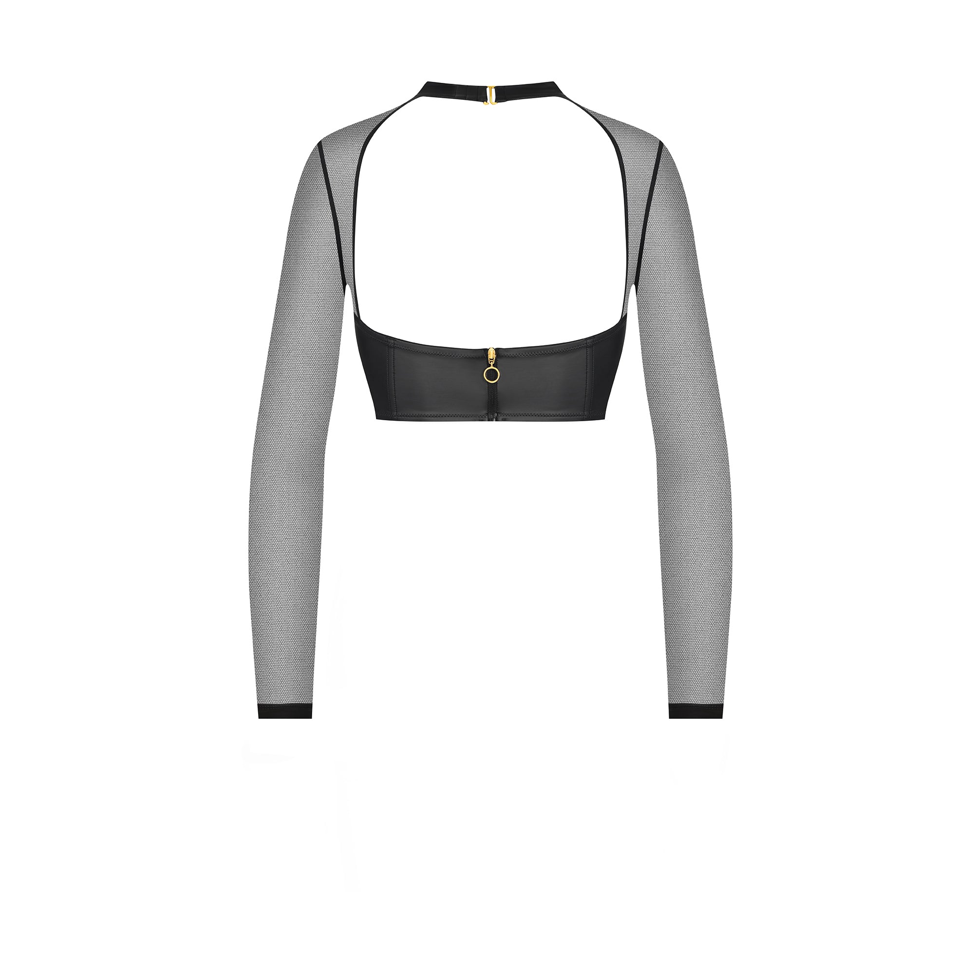 CHAMBRE NOIRE TOP A MANICHE LUNGHE