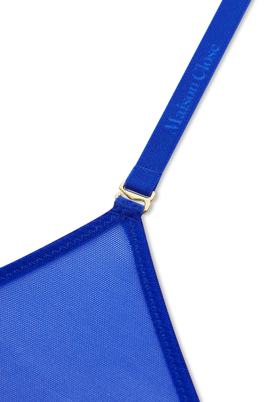 CORPS A CORPS REGGISENO A TRIANGOLO - BLU/ORO