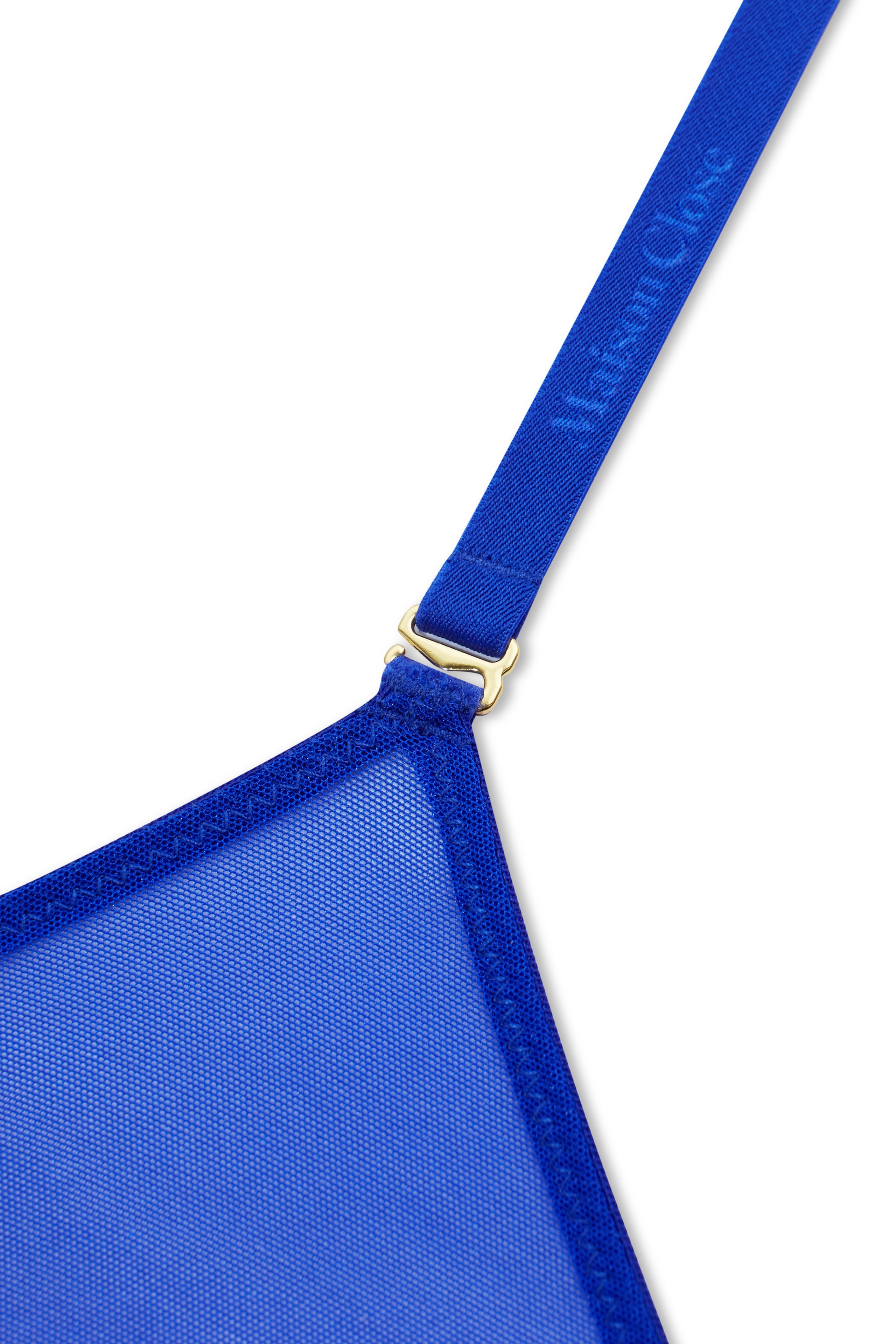 CORPS A CORPS REGGISENO A TRIANGOLO - BLU/ORO