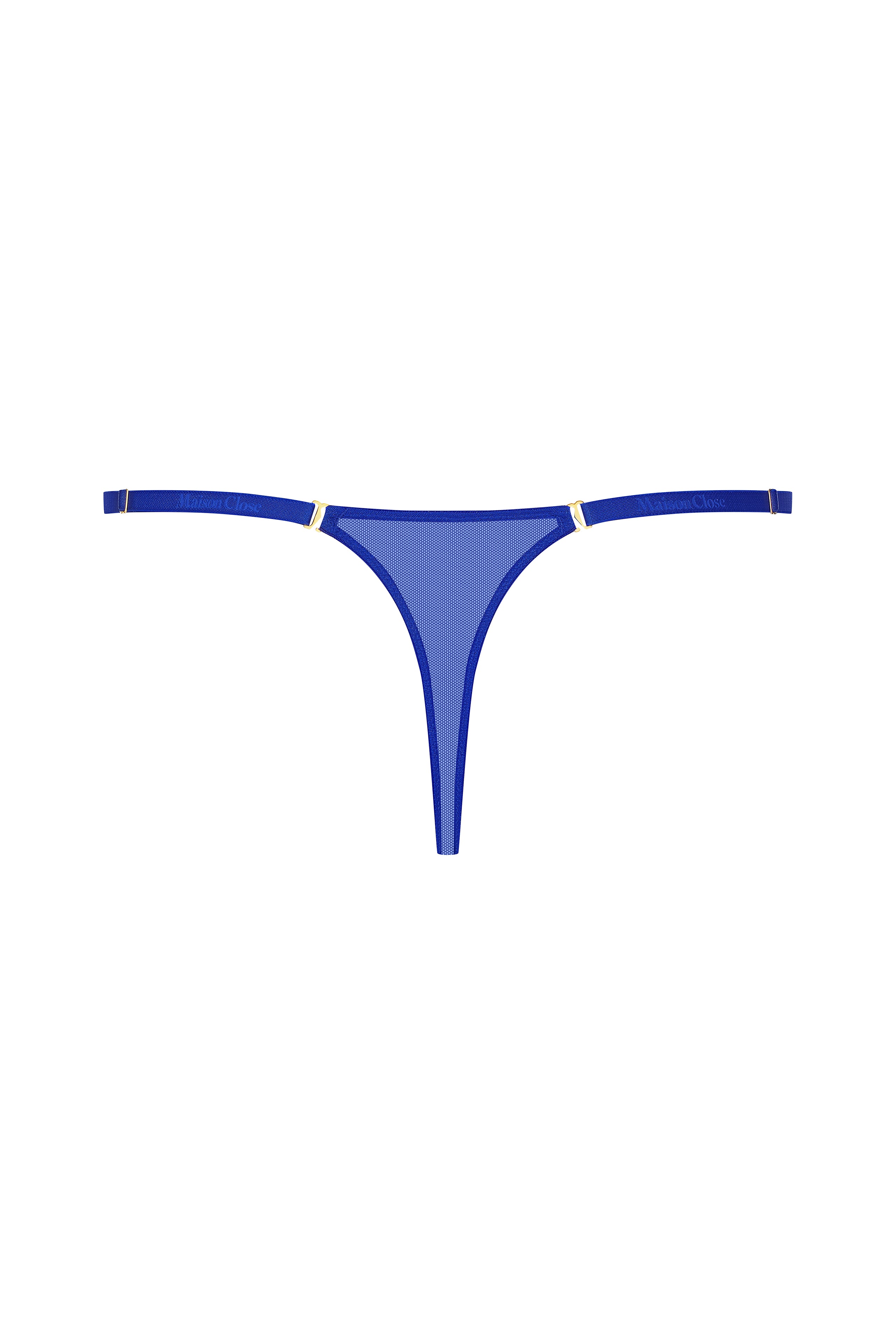 CORPS A CORPS NEON MINI STRING - BLEU/OR
