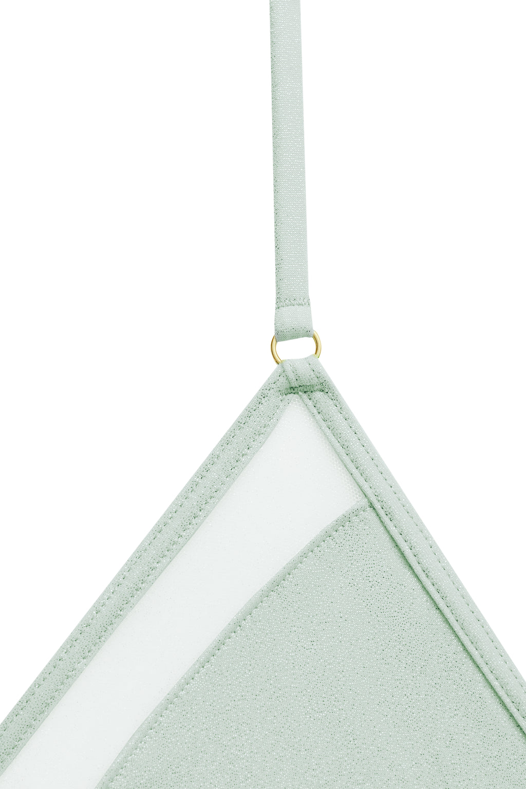 MINUIT TOP DA BAGNO TRIANGOLO VERT D'EAU