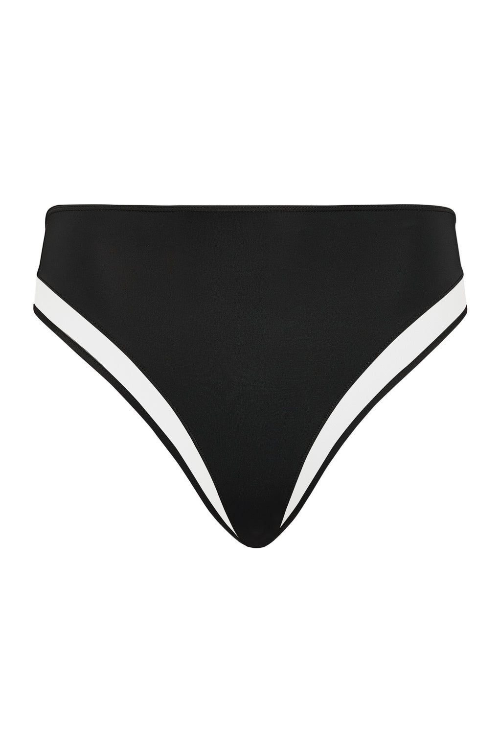 PURE TENTATION CULOTTE A VITA ALTA APERTA - NOIR