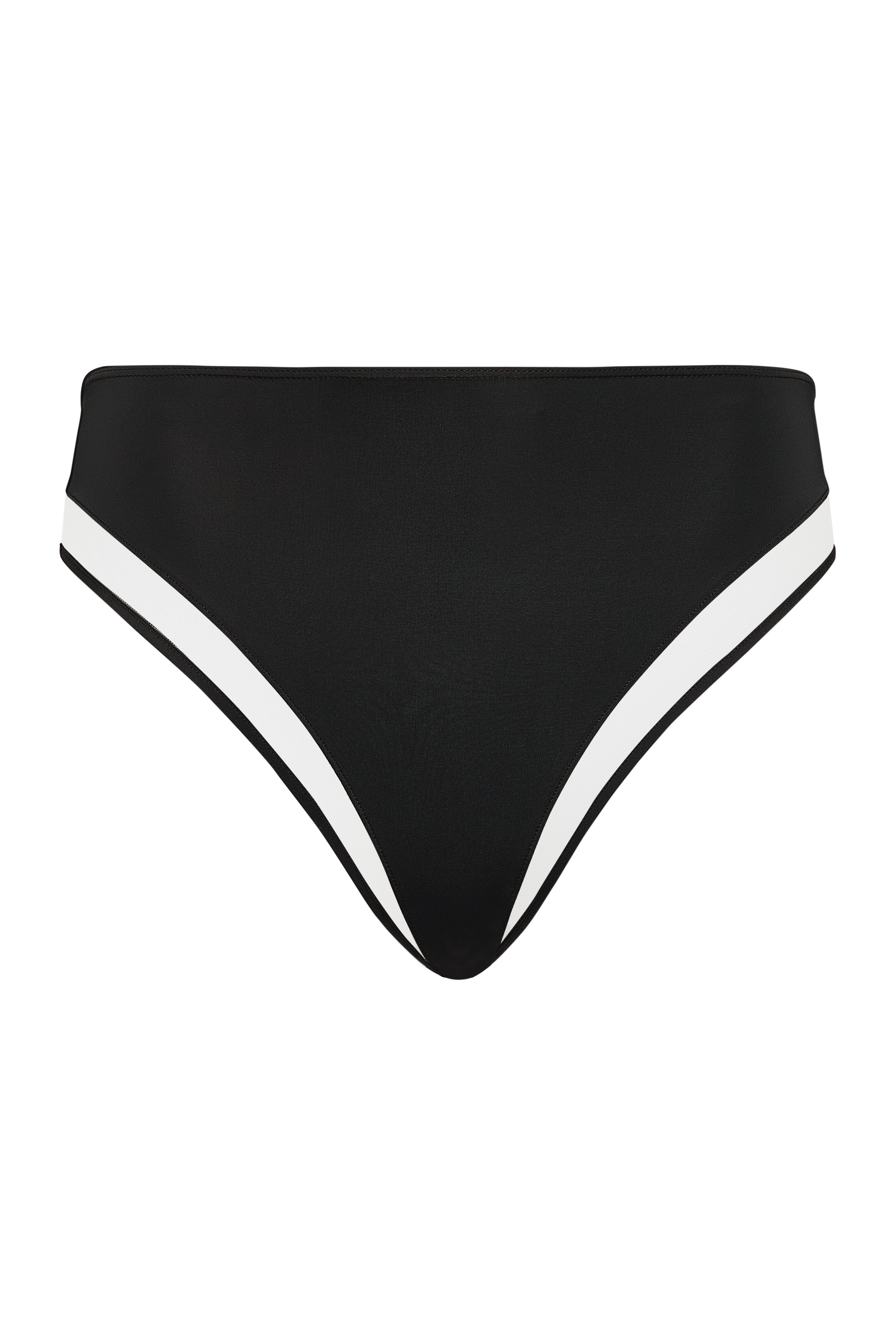 PURE TENTATION CULOTTE A VITA ALTA APERTA - NOIR