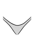 PURE TENTATION STRING A VITA ALTA TRASPARENTE - NOIR
