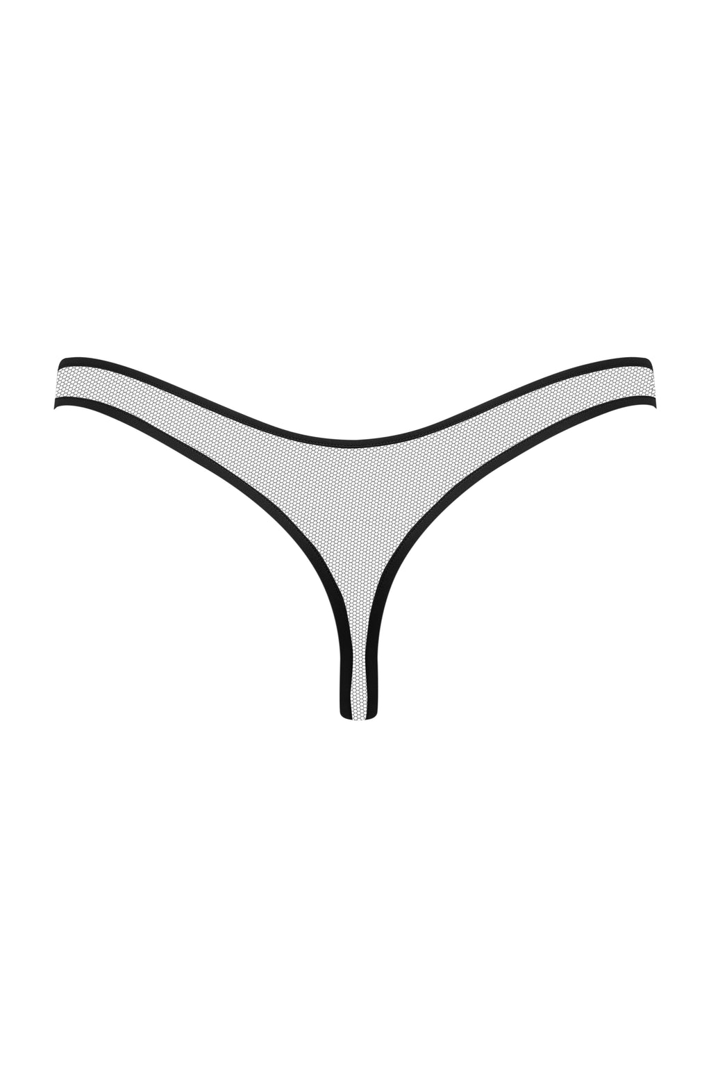 PURE TENTATION STRING A VITA ALTA TRASPARENTE - NOIR