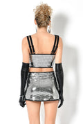 TOP DISCO PAILLETTES VESUBIE