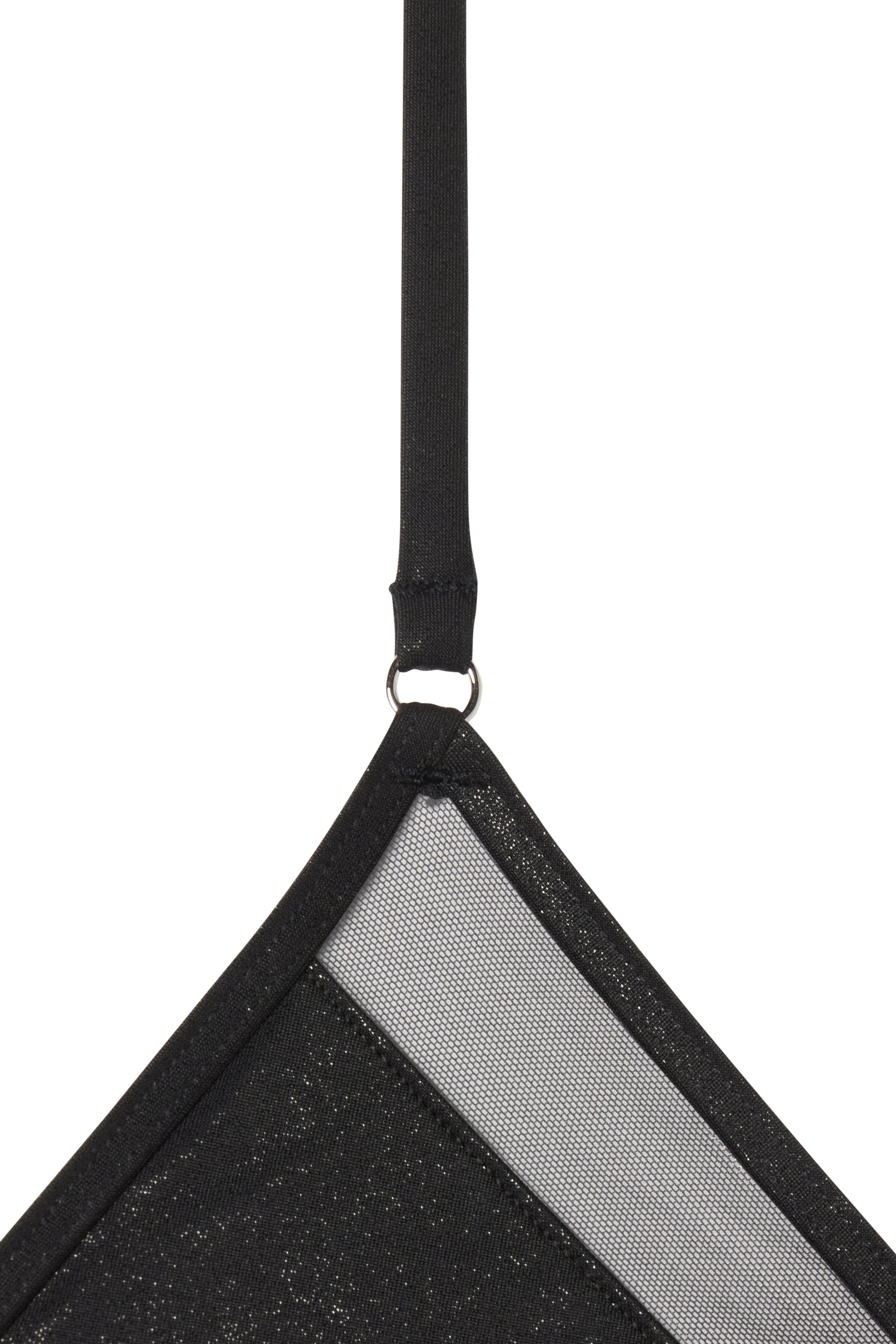 MINUIT - TOP DA BAGNO TRIANGOLO - NOIR