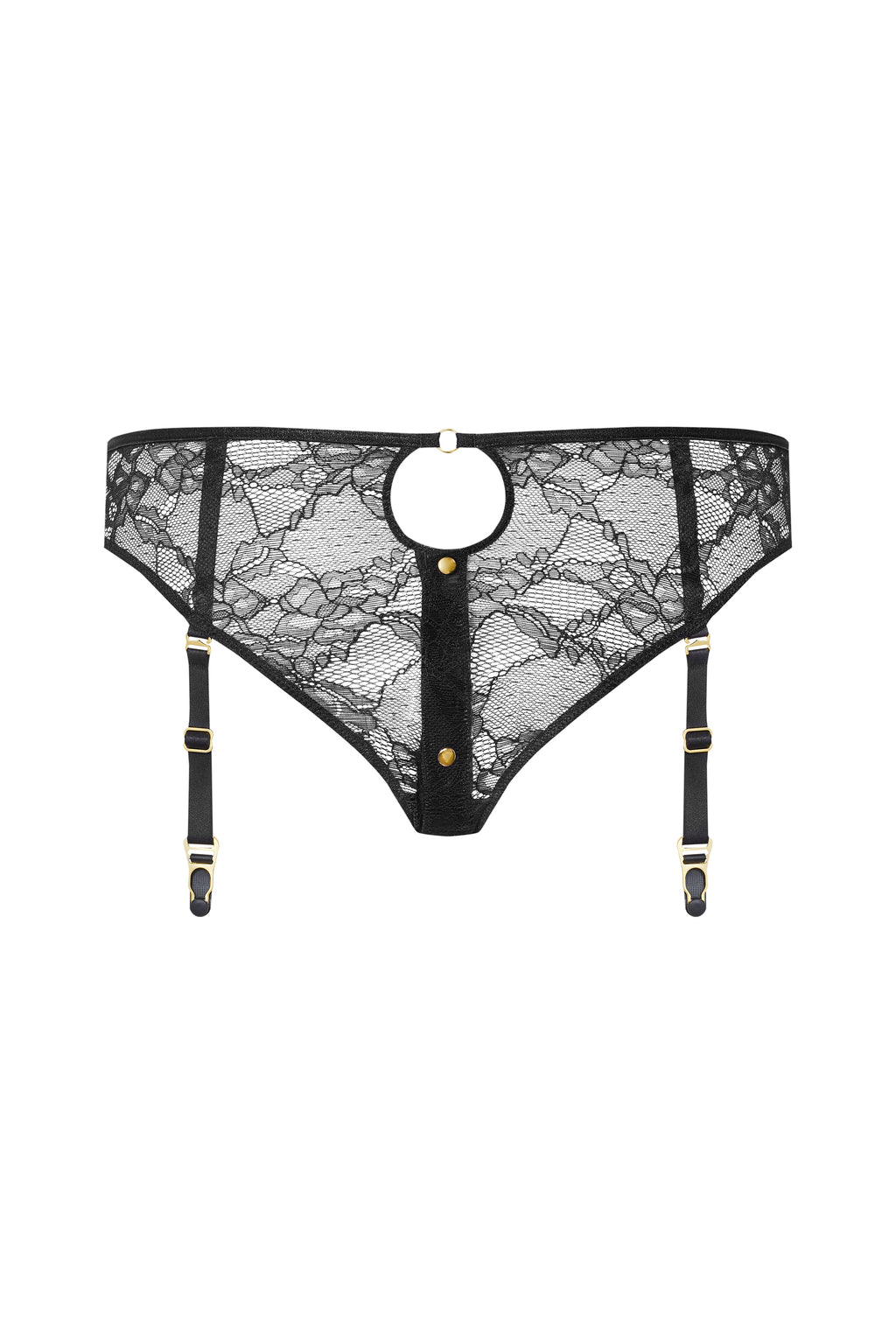 JEUX MAGNETIQUES – CULOTTE CON REGGICALZE – NERO